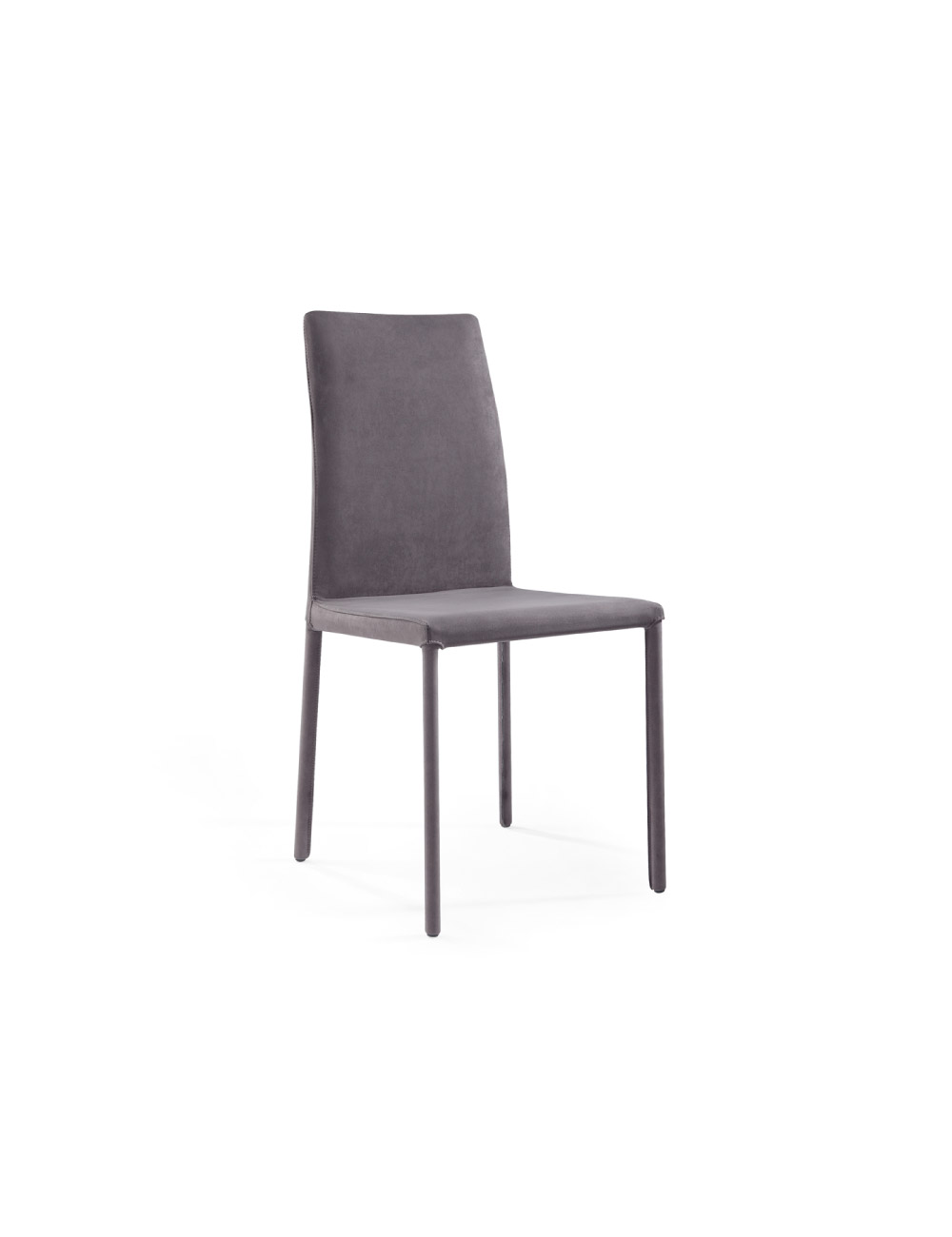 Sedia di design in tssuto Agata Alta Julia Italia, seduta Made in Italy con schienale alto per comfort e uso contract.